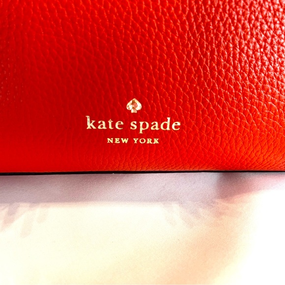Kate Spade Med Satchel Handbag Hayes Orange Tamarillo, New Retail $319 WKRU6971. - Picture 10 of 10